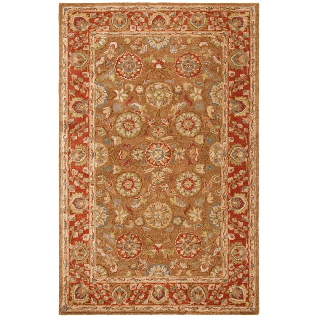 SAFAVIEH HG963A Heritage Beige / Rust Image 1