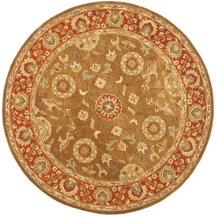 SAFAVIEH HG963A Heritage Beige / Rust Image 1