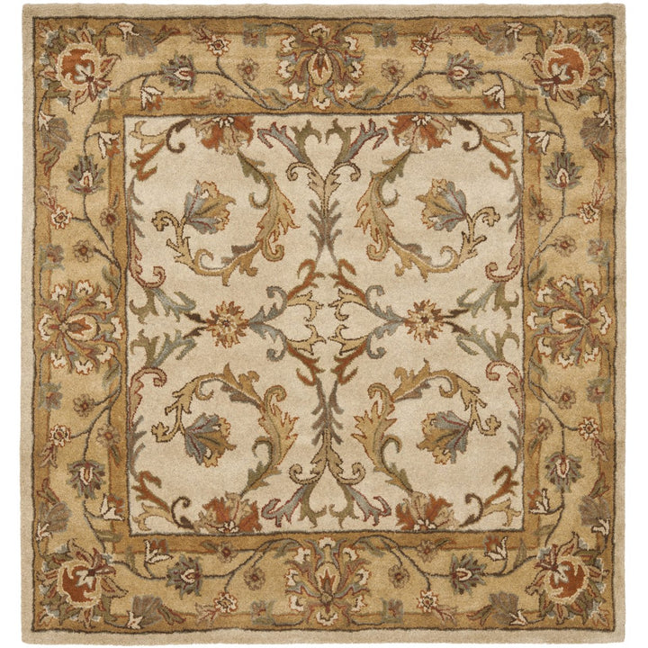 SAFAVIEH Heritage HG967A Handmade Beige / Gold Rug Image 6