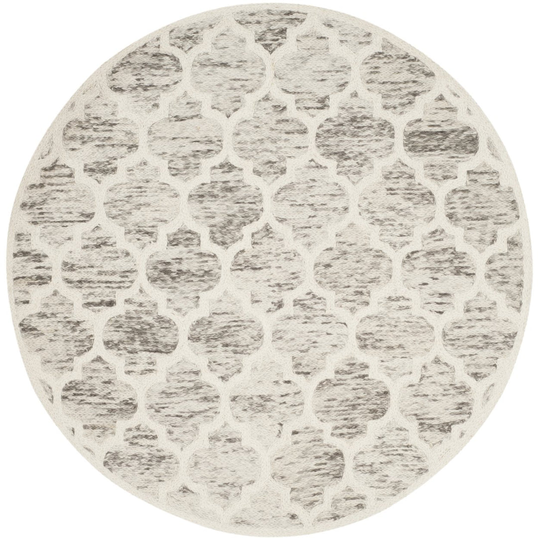 SAFAVIEH Himalaya HIM121A Handmade Grey / Ivory Rug Image 1