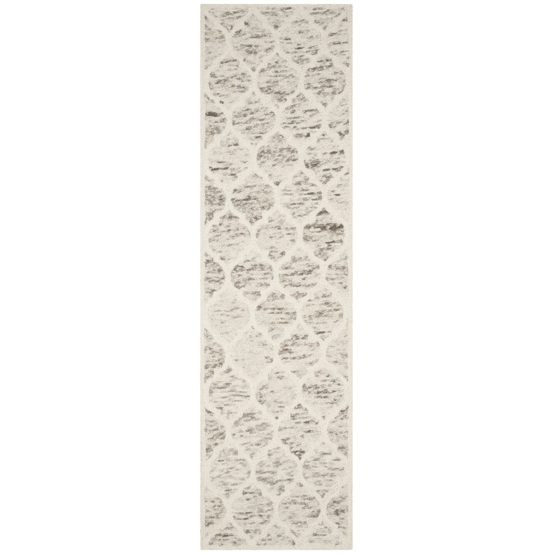 SAFAVIEH Himalaya HIM121A Handmade Grey / Ivory Rug Image 1