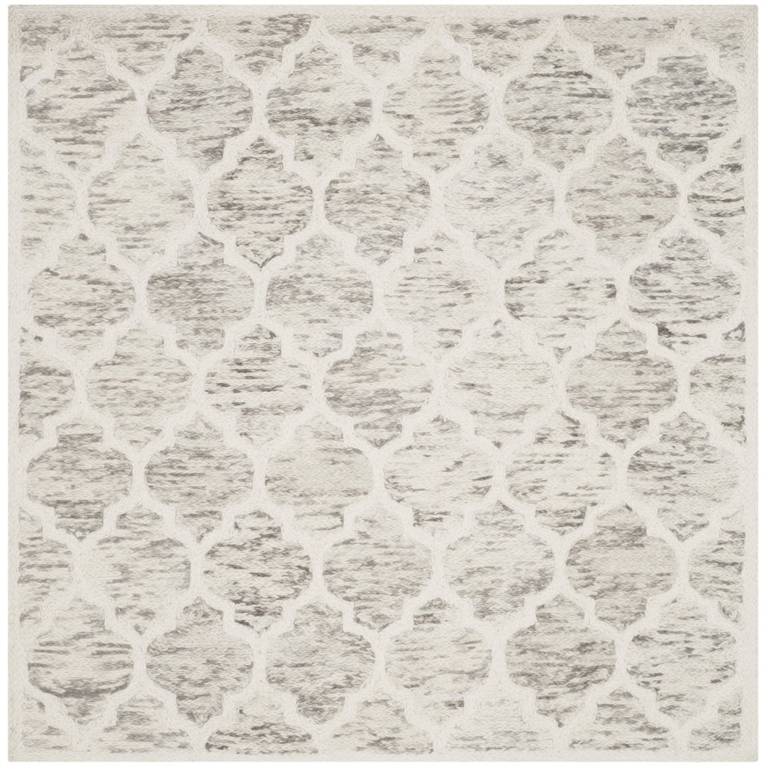 SAFAVIEH Himalaya HIM121A Handmade Grey / Ivory Rug Image 1