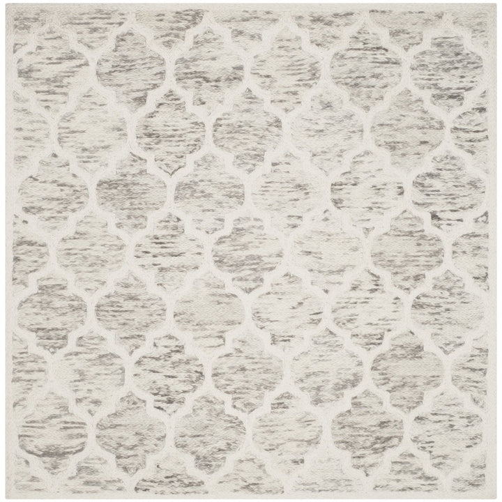 SAFAVIEH Himalaya HIM121A Handmade Grey / Ivory Rug Image 1