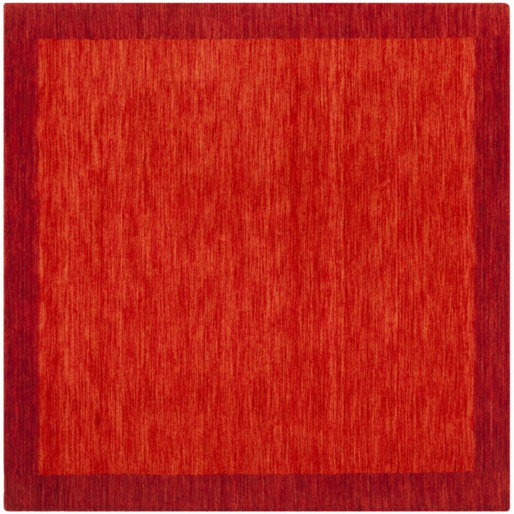 SAFAVIEH Himalaya Collection HIM587A Handmade Red Rug Image 4