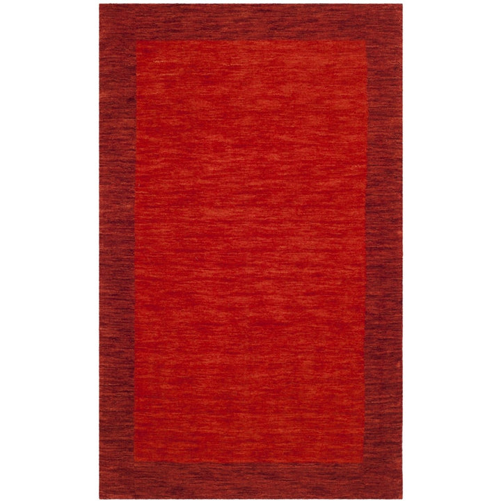 SAFAVIEH Himalaya Collection HIM587A Handmade Red Rug Image 8