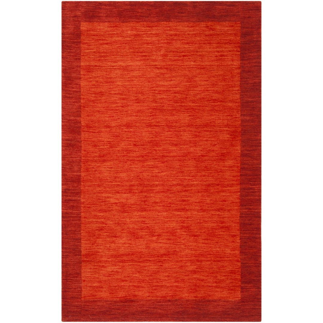 SAFAVIEH Himalaya Collection HIM587A Handmade Red Rug Image 9