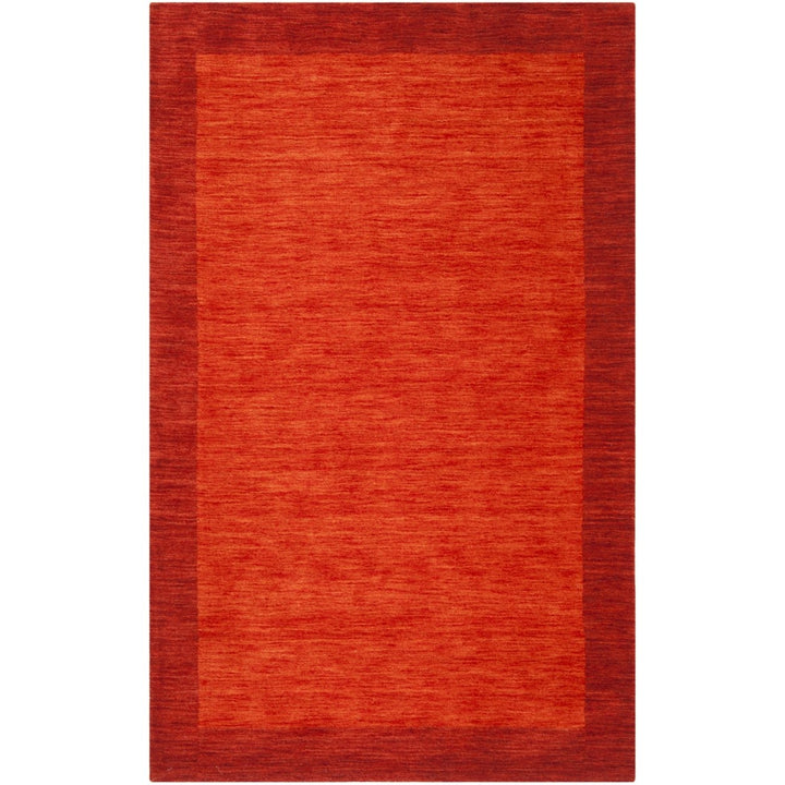 SAFAVIEH Himalaya Collection HIM587A Handmade Red Rug Image 1