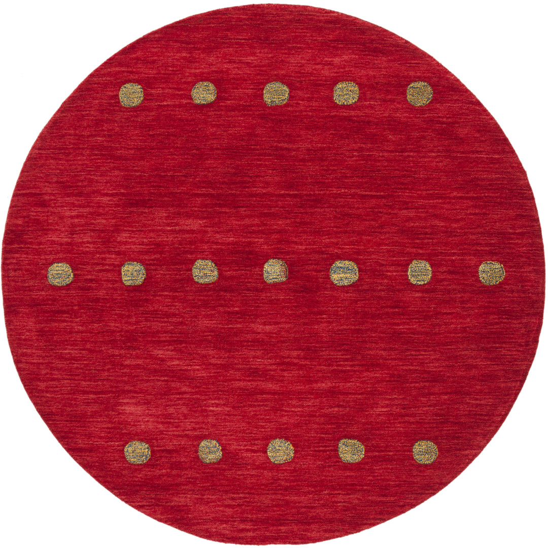 SAFAVIEH Himalaya Collection HIM590Q Handmade Red Rug Image 4