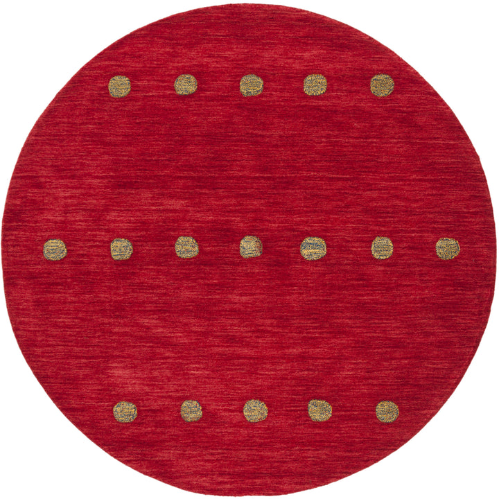 SAFAVIEH Himalaya Collection HIM590Q Handmade Red Rug Image 4