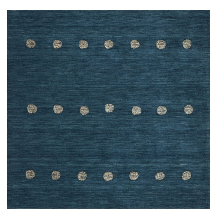 SAFAVIEH Himalaya Collection HIM590M Handmade Blue Rug Image 1