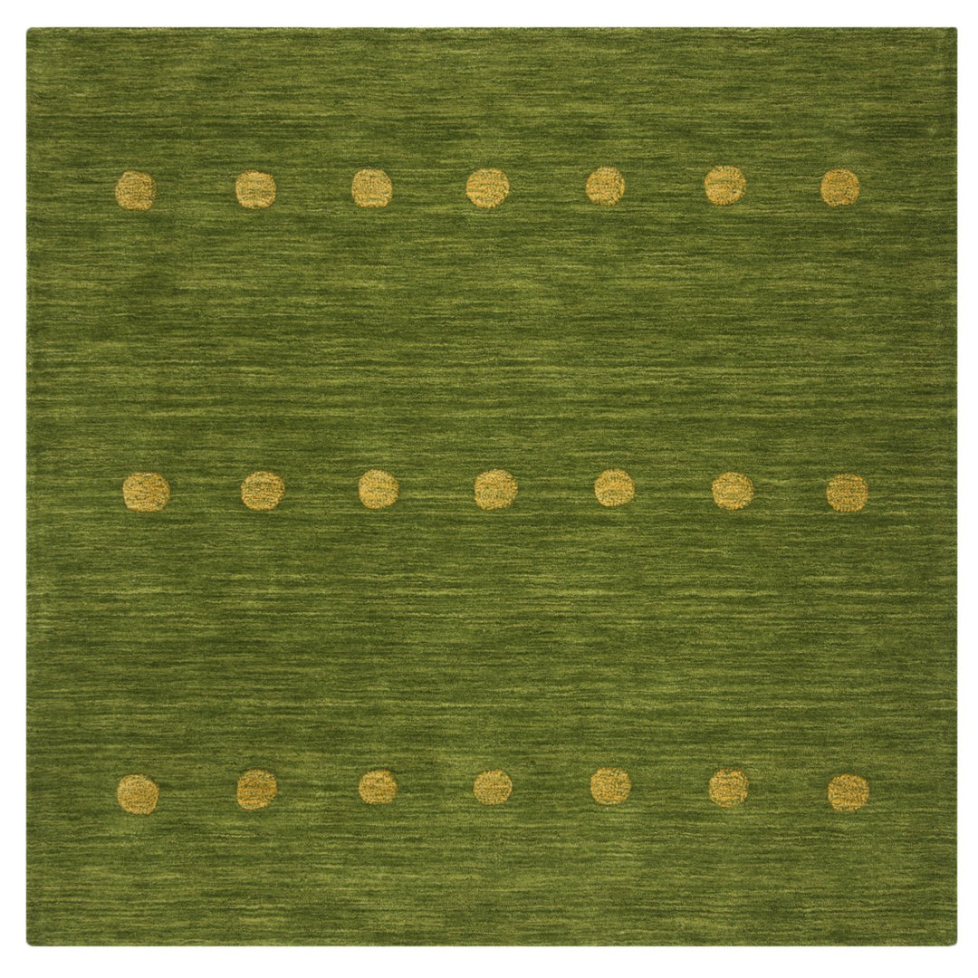 SAFAVIEH Himalaya Collection HIM590Y Handmade Green Rug Image 6