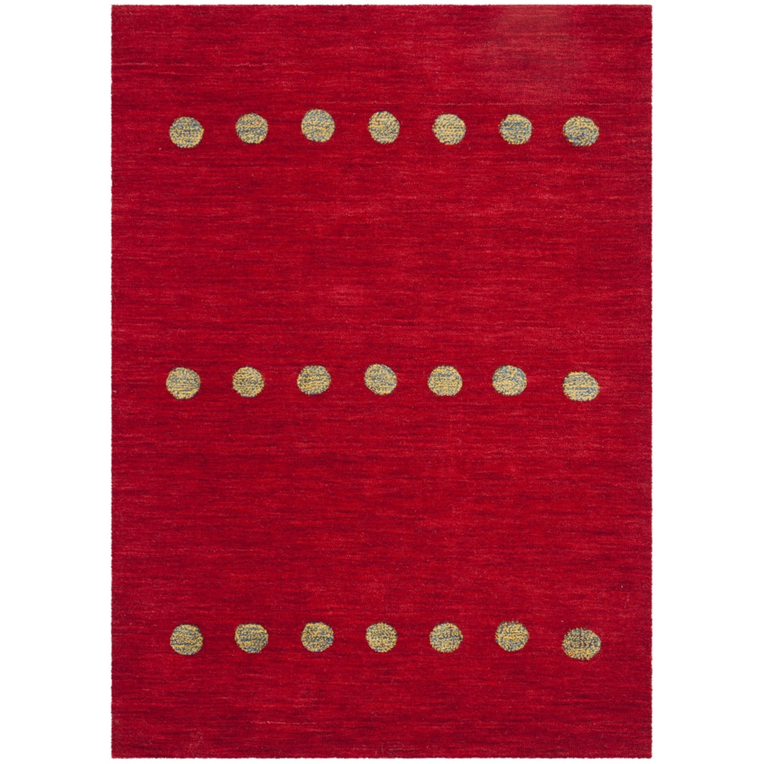 SAFAVIEH Himalaya Collection HIM590Q Handmade Red Rug Image 9