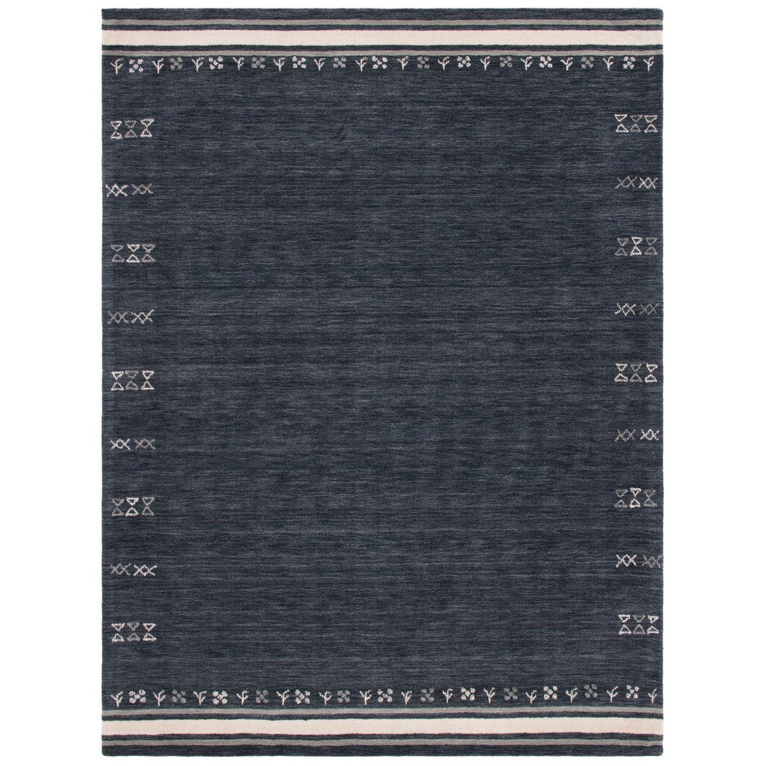 SAFAVIEH Himalaya HIM597H Handmade Charcoal Rug Image 1