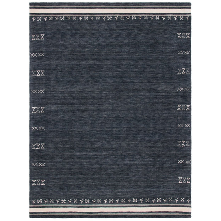 SAFAVIEH Himalaya HIM597H Handmade Charcoal Rug Image 1