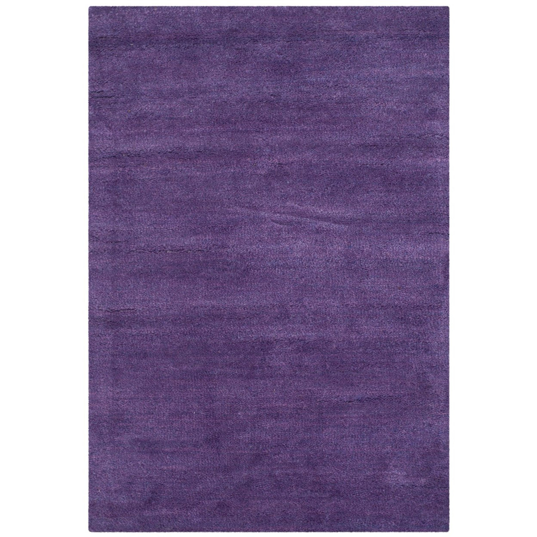 SAFAVIEH Himalaya Collection HIM610B Handmade Purple Rug Image 1