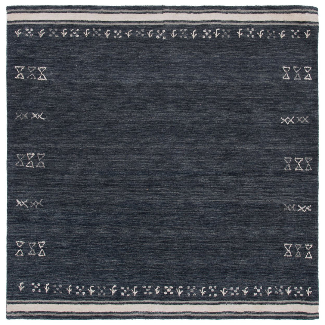 SAFAVIEH Himalaya HIM597H Handmade Charcoal Rug Image 1