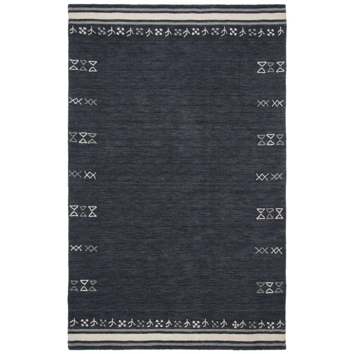 SAFAVIEH Himalaya HIM597H Handmade Charcoal Rug Image 1