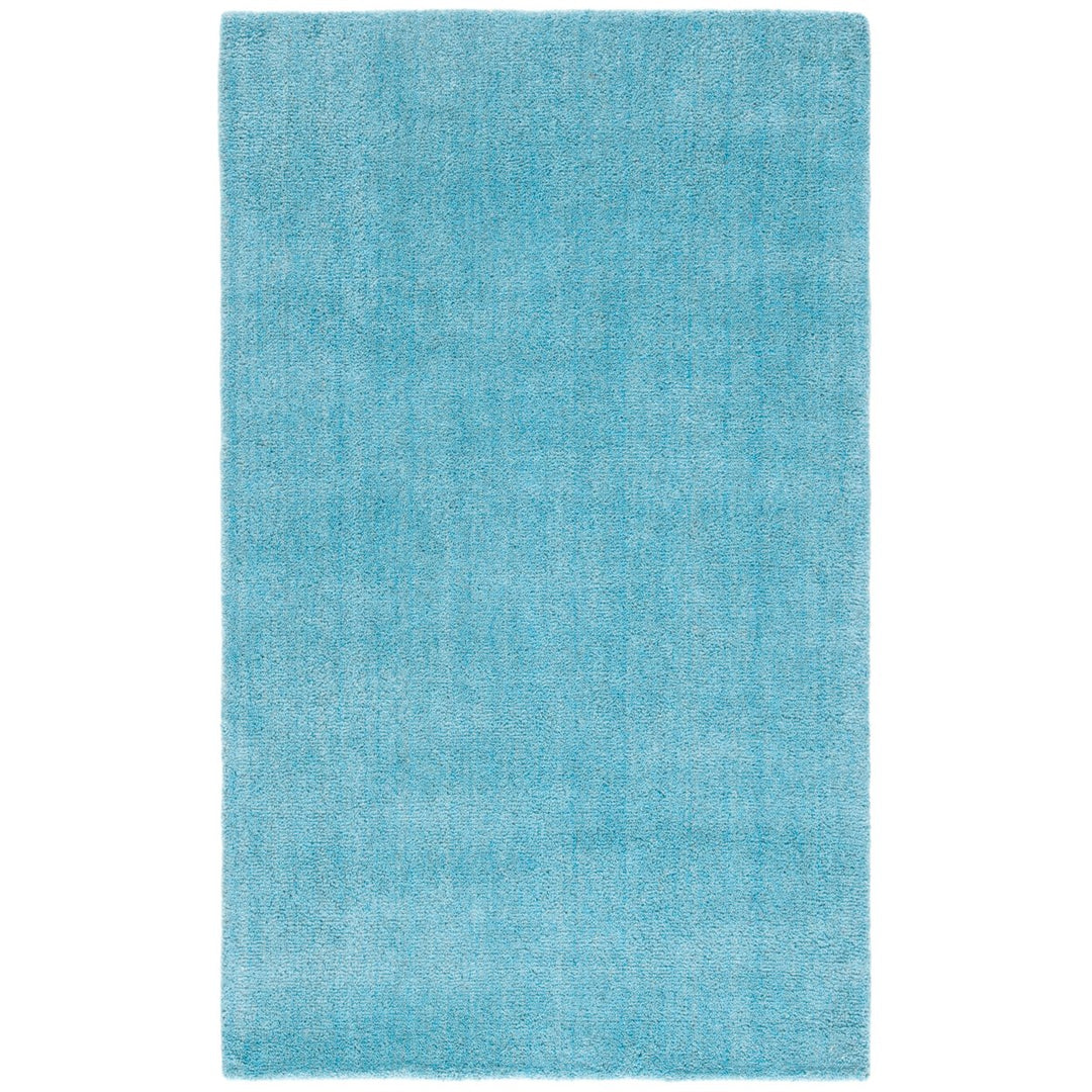 SAFAVIEH Himalaya HIM610A Handmade Turquoise Rug Image 1