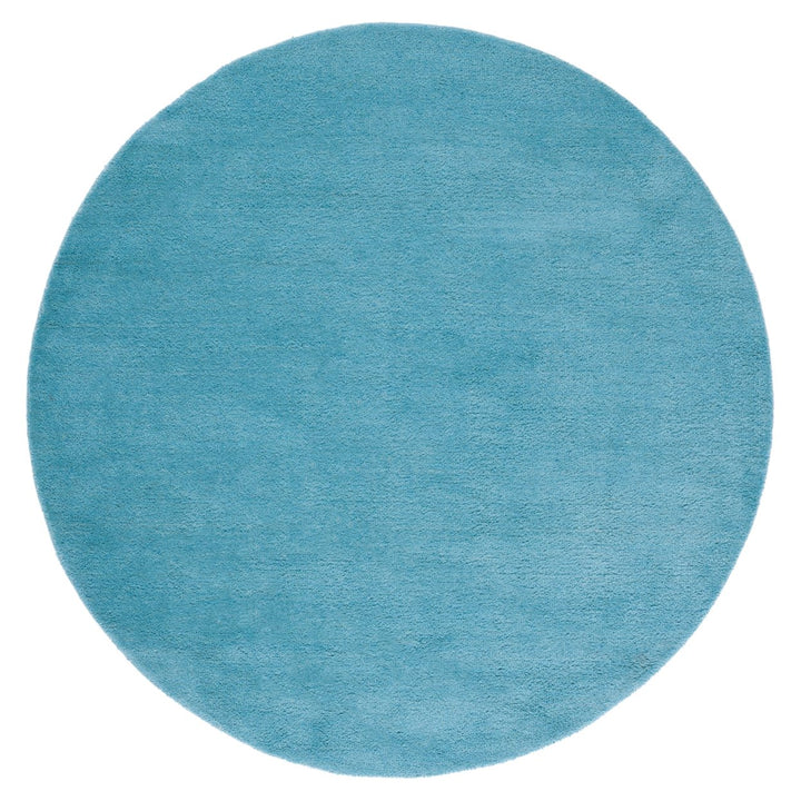 SAFAVIEH Himalaya HIM610A Handmade Turquoise Rug Image 1