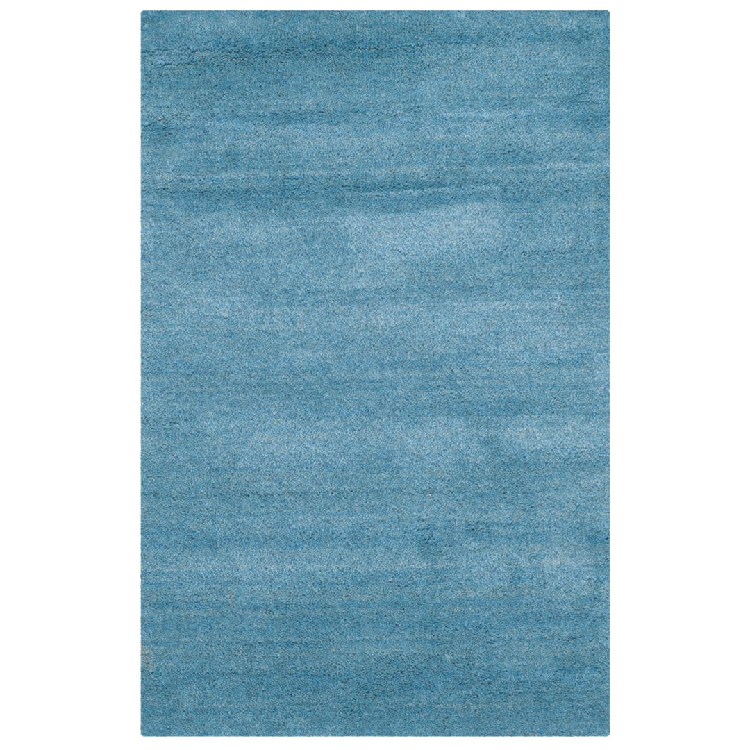 SAFAVIEH Himalaya Collection HIM610D Handmade Blue Rug Image 1