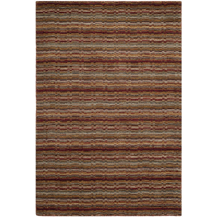 SAFAVIEH Himalaya Collection HIM708A Handmade Multi Rug Image 2