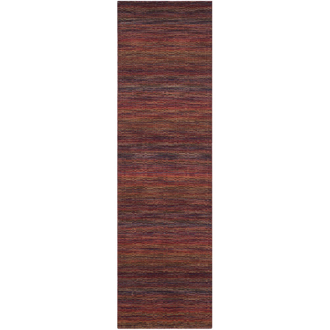 SAFAVIEH Himalaya HIM703A Handmade Red / Multi Rug Image 1