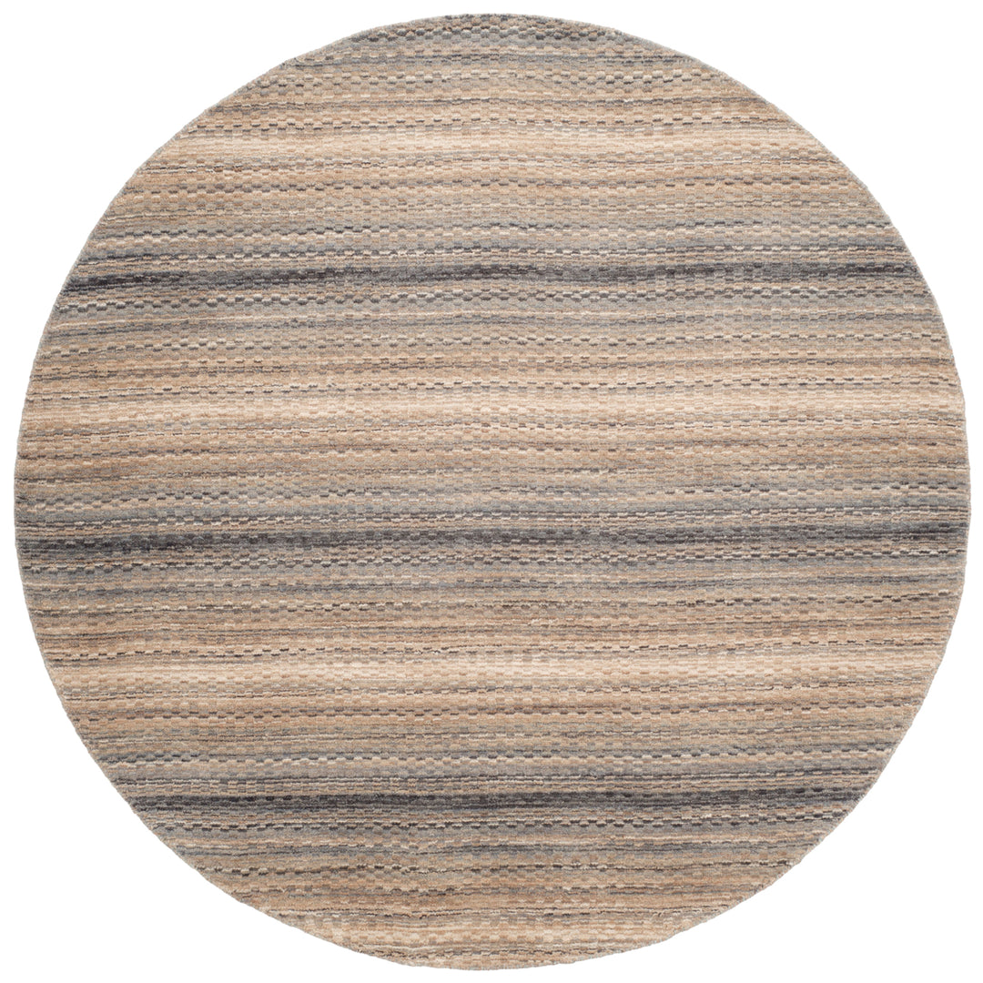 SAFAVIEH Himalaya Collection HIM729A Handmade Grey Rug Image 4