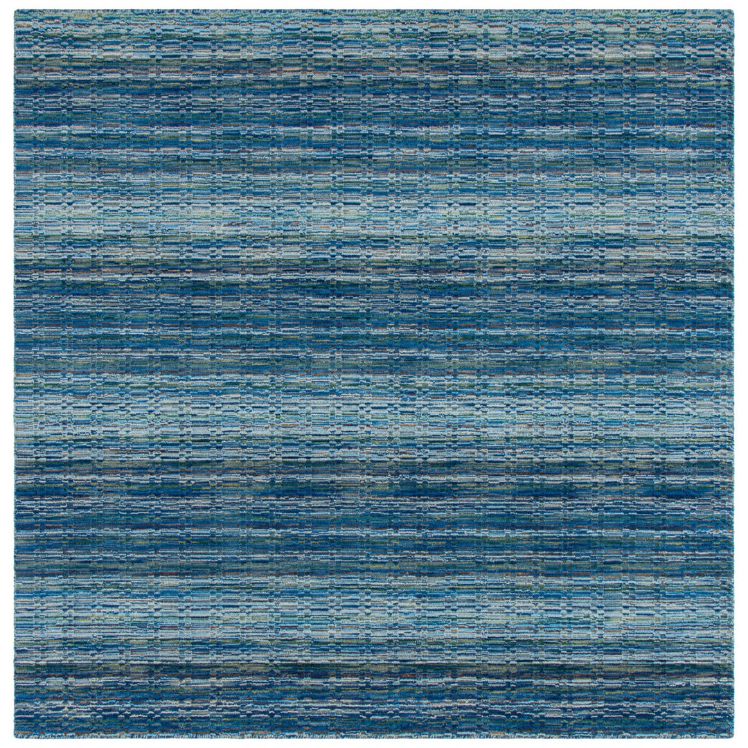 SAFAVIEH Himalaya HIM707A Handmade Blue / Multi Rug Image 6