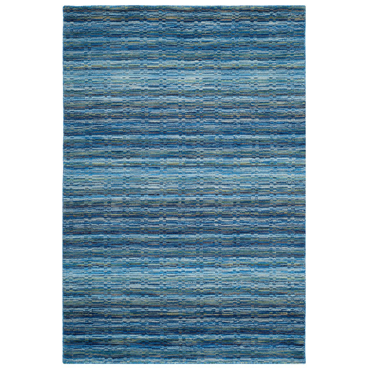 SAFAVIEH Himalaya HIM707A Handmade Blue / Multi Rug Image 1