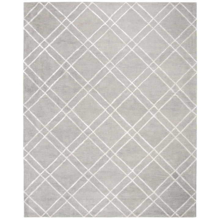 SAFAVIEH Himalaya HIM901G Handmade Grey / Silver Rug Image 2