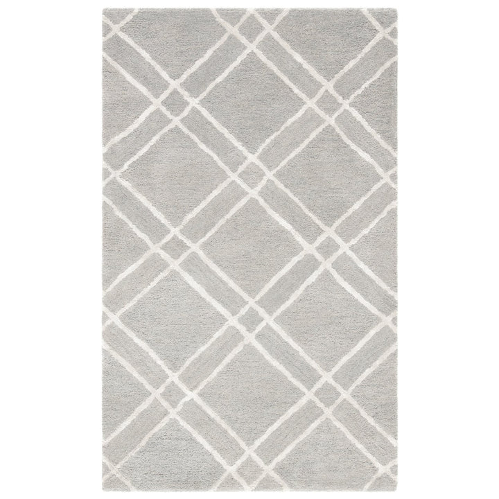 SAFAVIEH Himalaya HIM901G Handmade Grey / Silver Rug Image 3