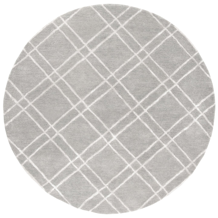 SAFAVIEH Himalaya HIM901G Handmade Grey / Silver Rug Image 9