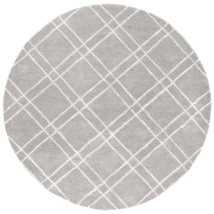 SAFAVIEH Himalaya HIM901G Handmade Grey / Silver Rug Image 1