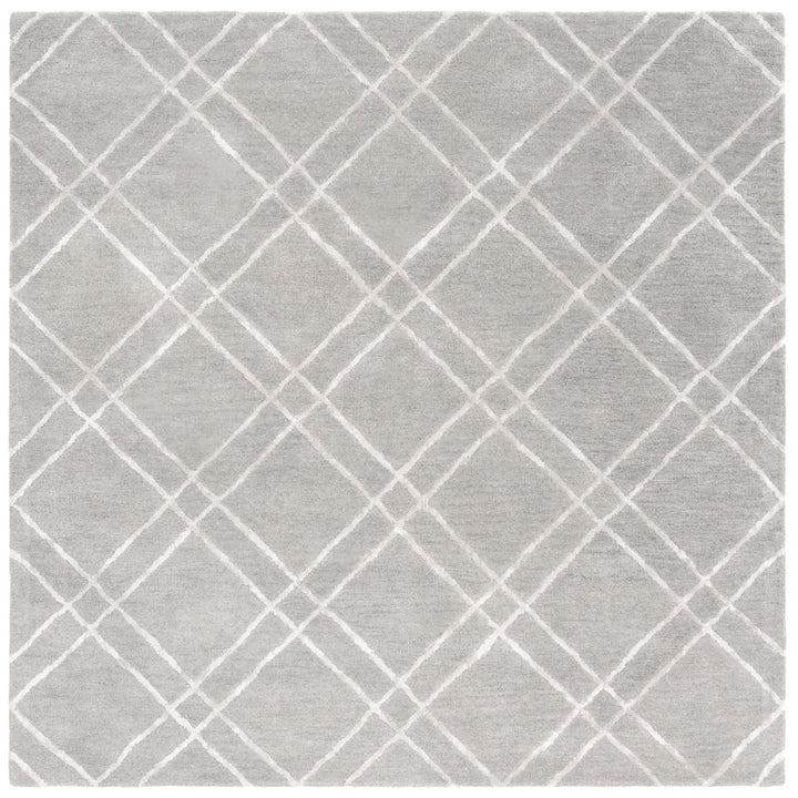 SAFAVIEH Himalaya HIM901G Handmade Grey / Silver Rug Image 1