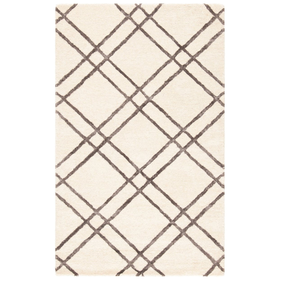 SAFAVIEH Himalaya HIM901H Handmade Ivory / Dark Grey Rug Image 8