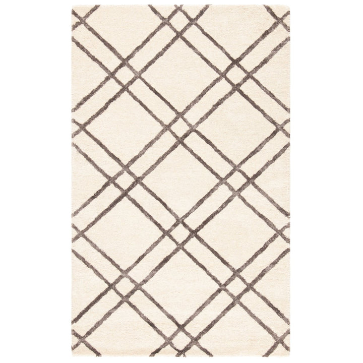 SAFAVIEH Himalaya HIM901H Handmade Ivory / Dark Grey Rug Image 8