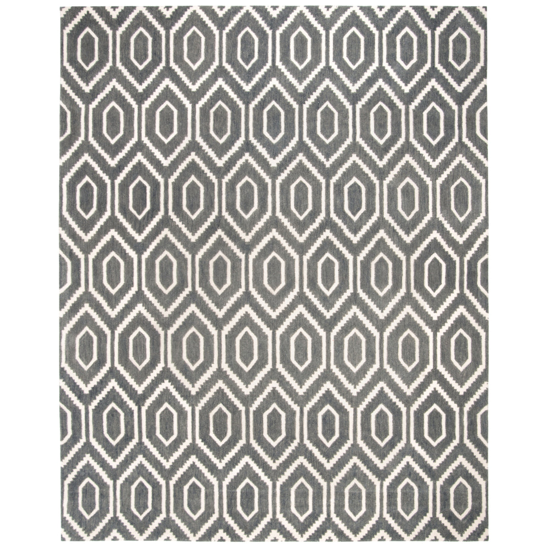 SAFAVIEH Himalaya HIM902F Handmade Dark Grey / Ivory Rug Image 1