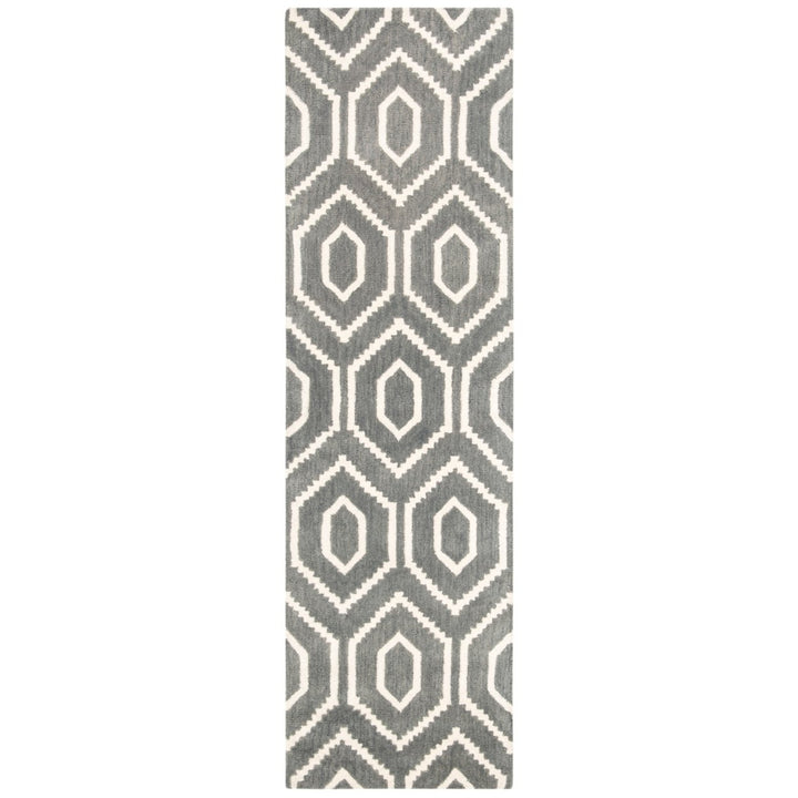 SAFAVIEH Himalaya HIM902F Handmade Dark Grey / Ivory Rug Image 1