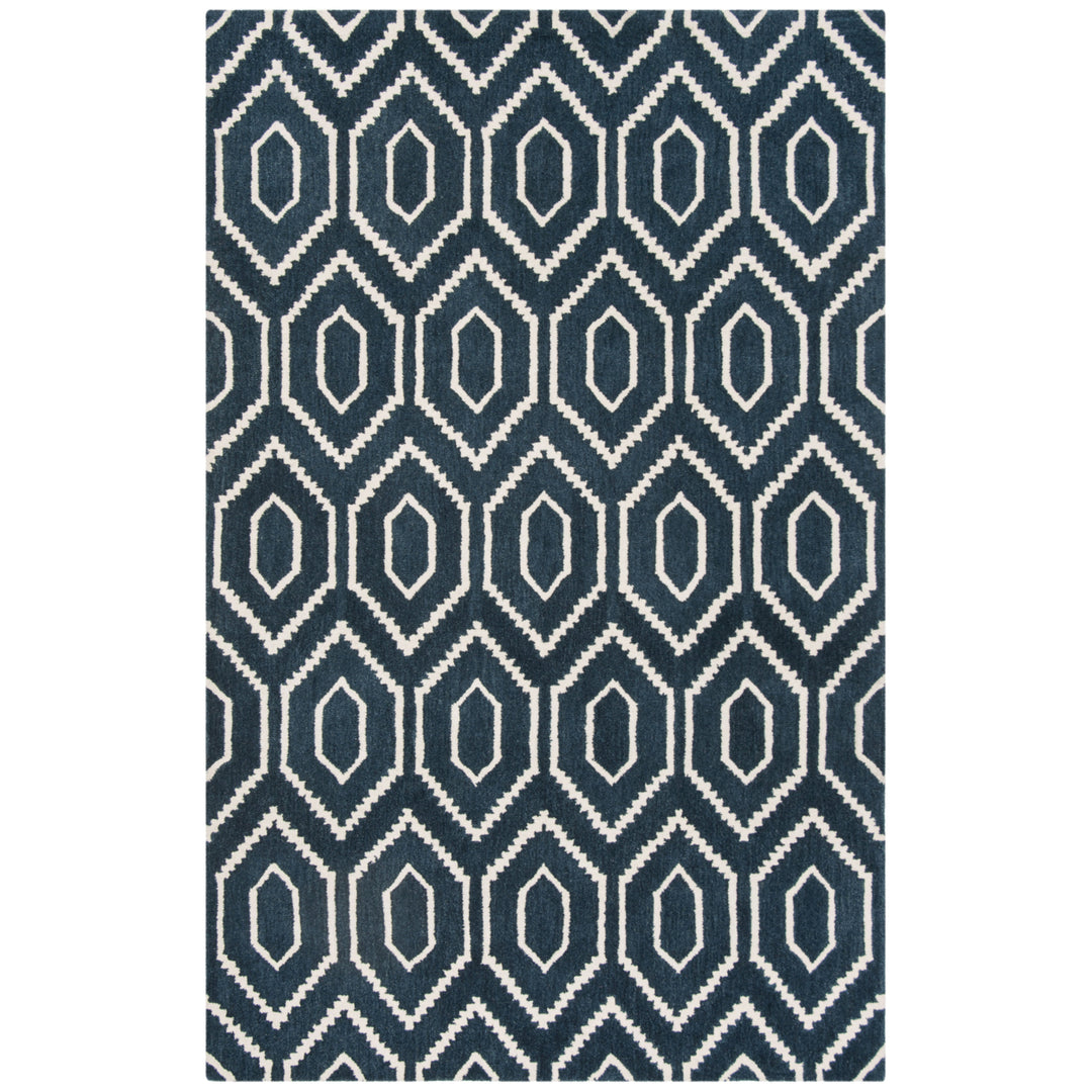 SAFAVIEH Himalaya HIM902N Handmade Navy / Ivory Rug Image 9