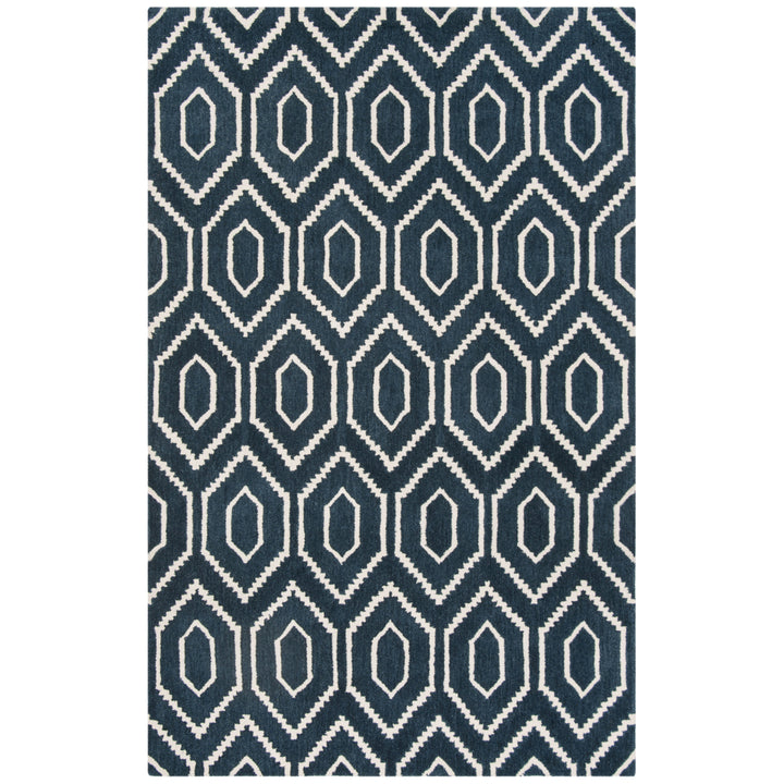 SAFAVIEH Himalaya HIM902N Handmade Navy / Ivory Rug Image 9