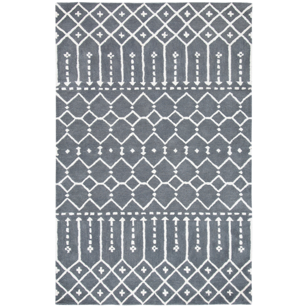 SAFAVIEH Himalaya HIM903D Handmade Grey / Ivory Rug Image 1