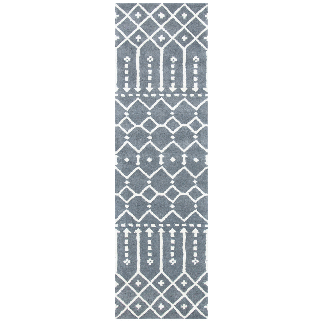 SAFAVIEH Himalaya HIM903D Handmade Grey / Ivory Rug Image 5