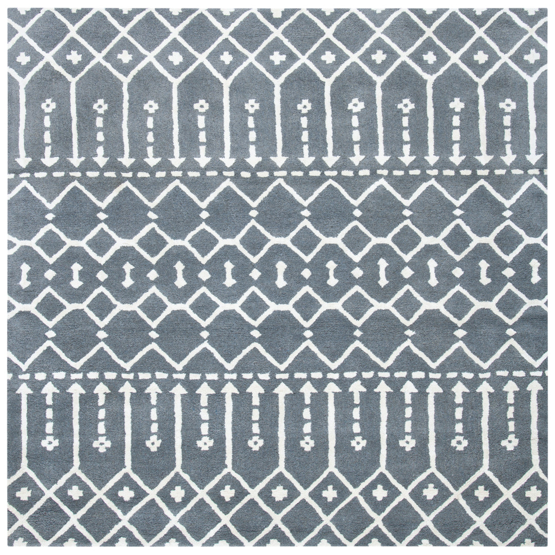 SAFAVIEH Himalaya HIM903D Handmade Grey / Ivory Rug Image 6