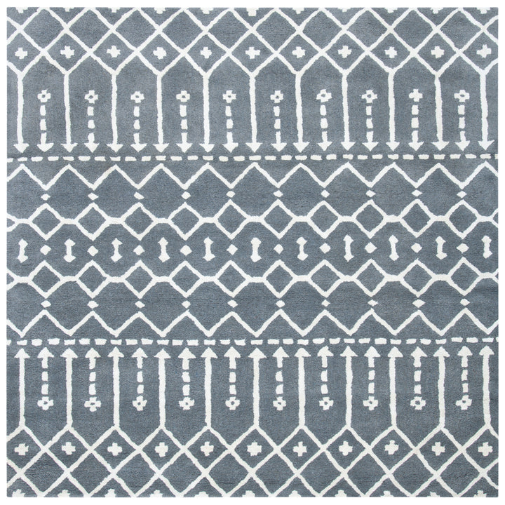 SAFAVIEH Himalaya HIM903D Handmade Grey / Ivory Rug Image 6