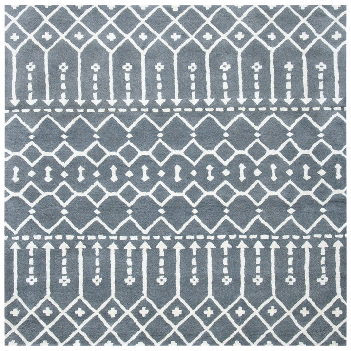 SAFAVIEH Himalaya HIM903D Handmade Grey / Ivory Rug Image 1