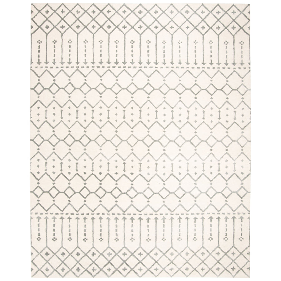 SAFAVIEH Himalaya HIM903F Handmade Ivory / Grey Rug Image 1