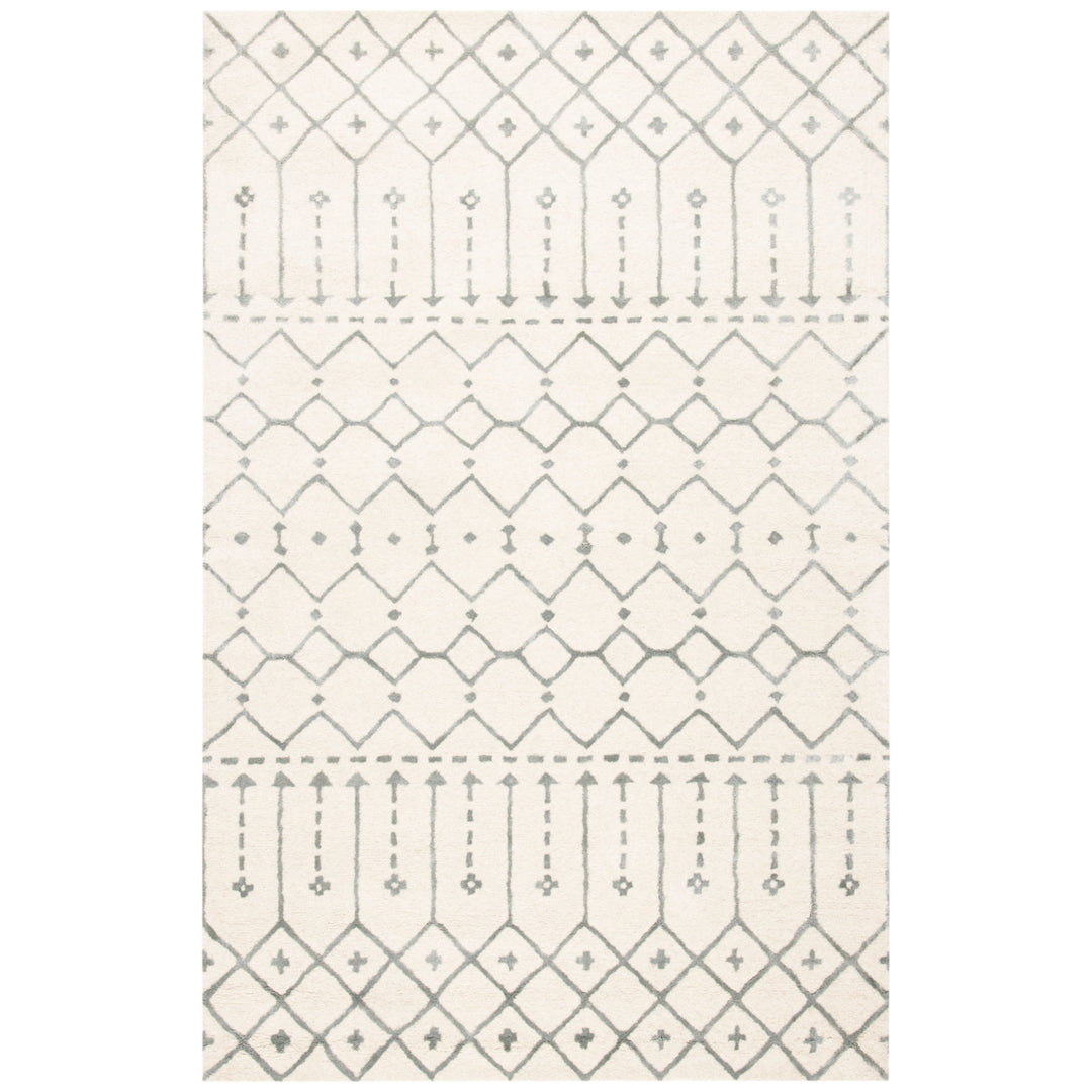 SAFAVIEH Himalaya HIM903F Handmade Ivory / Grey Rug Image 2