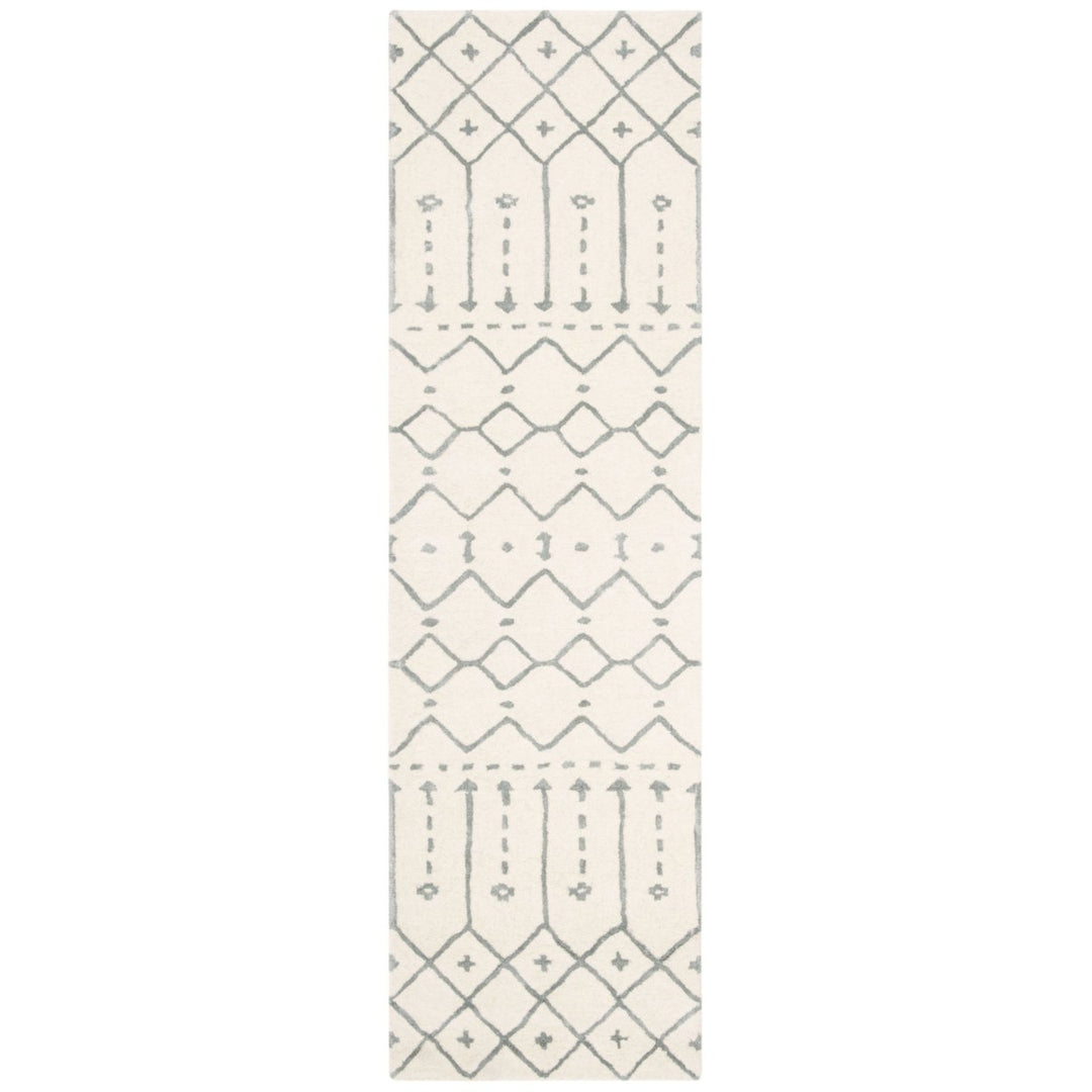 SAFAVIEH Himalaya HIM903F Handmade Ivory / Grey Rug Image 1