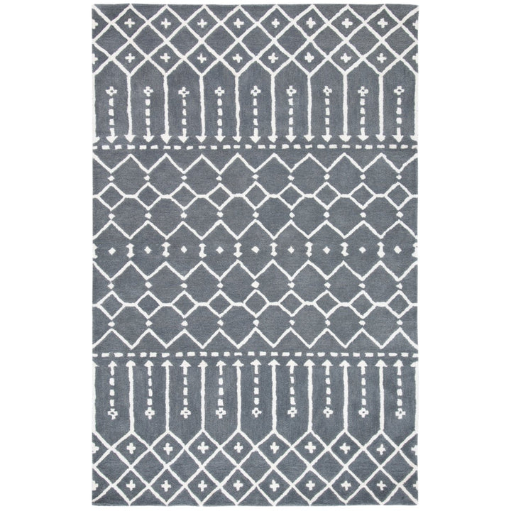 SAFAVIEH Himalaya HIM903D Handmade Grey / Ivory Rug Image 1