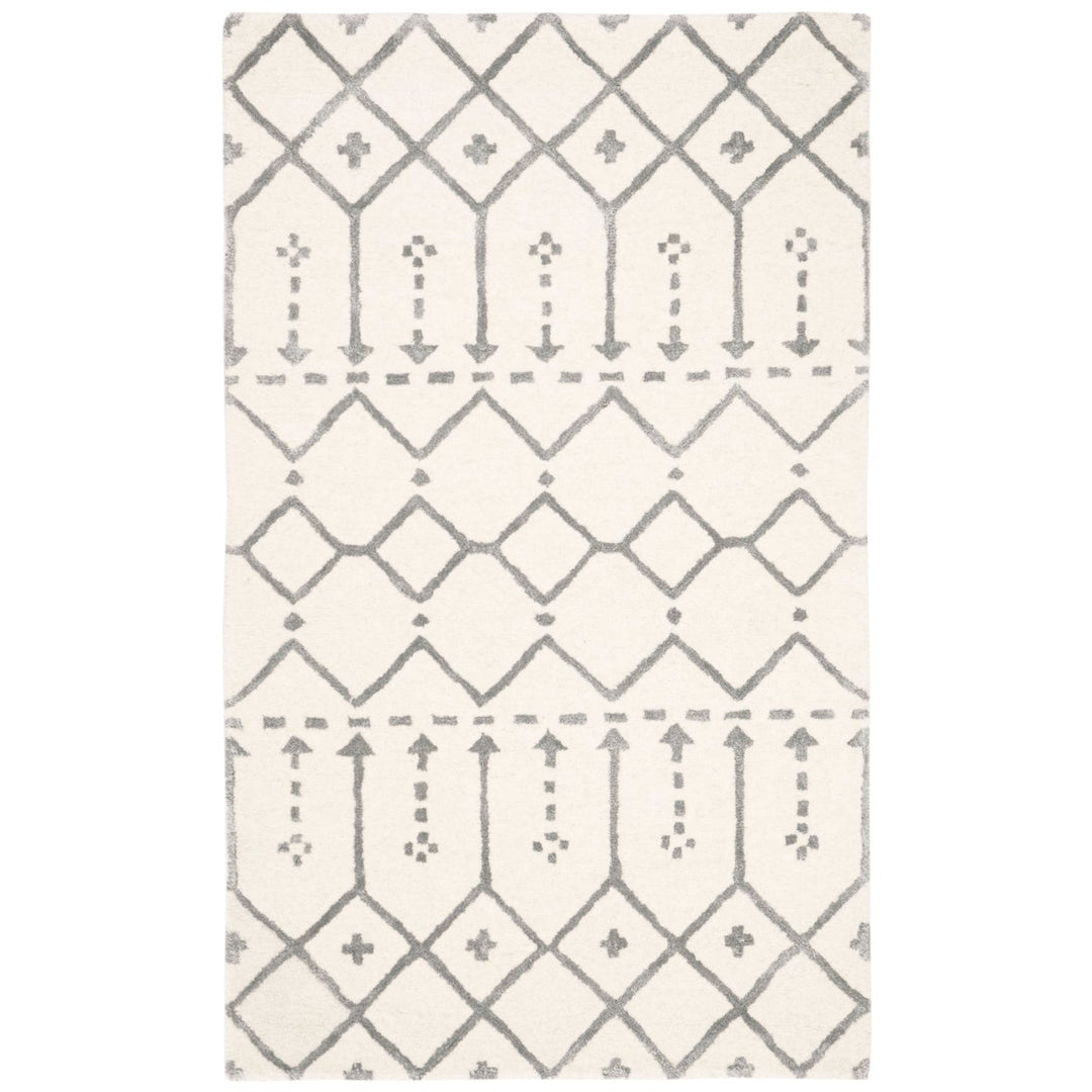 SAFAVIEH Himalaya HIM903F Handmade Ivory / Grey Rug Image 1